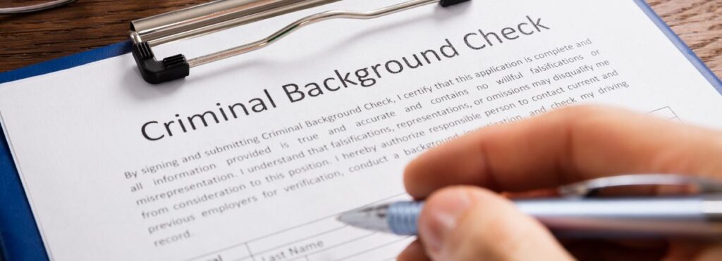 Criminal Background Check